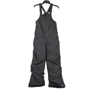 Lands End Squall Snow Bib Kids 10 Insulated Waterproof Winter Cold Sledding Play